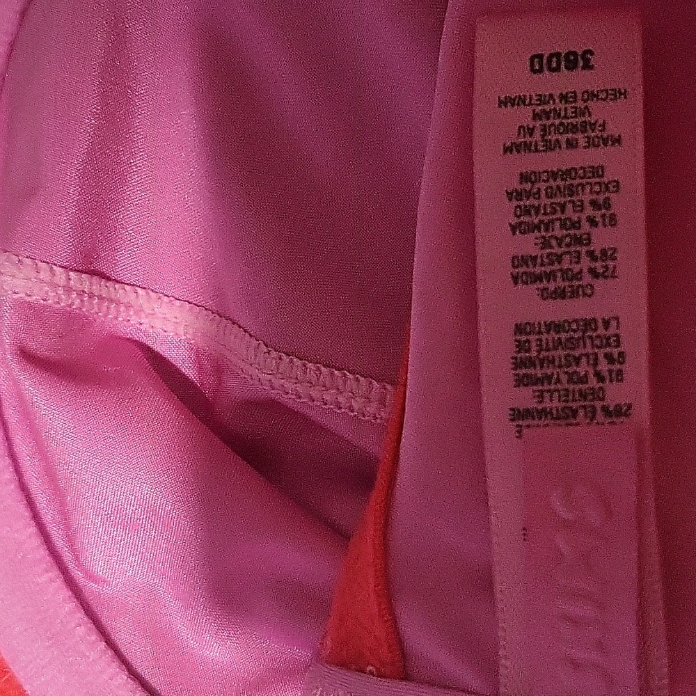 NWT Skims Unlined Balconette Neon Orchid Bra Size 36DD - Picture 8 of 9